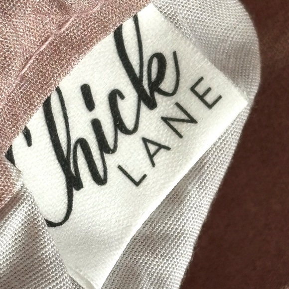 Chick Lane 100% Cotton Pink Dress with Heart Pattern - Picture 4 of 4